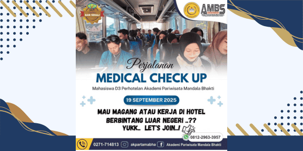 “Preparing for OJT in Taiwan: 29 AKPARTA Mandala Bhakti Students Complete Medical Check-Up”